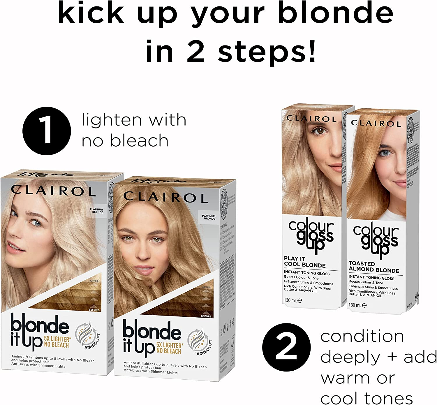 Blonde It Up Permanent High Lift No Bleach Platinum Blonde Seller