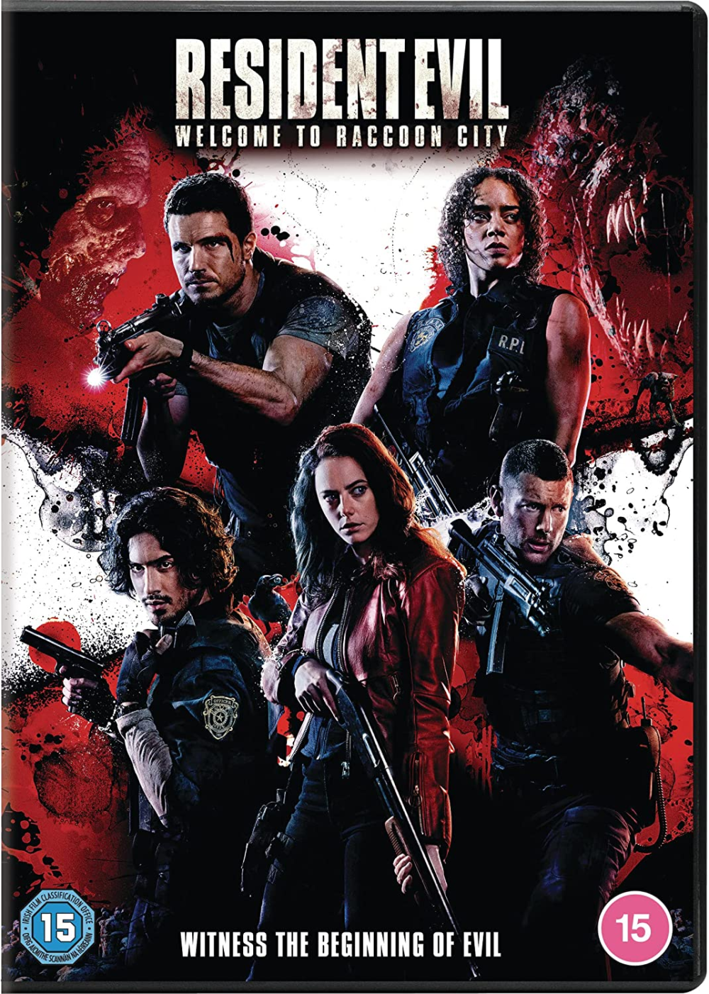 resident evil: welcome to raccoon city [dvd] [2021]