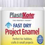 plastikote b26w 59 ml enamel paint bottle clear