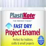 plastikote b26w 59 ml enamel paint bottle clear