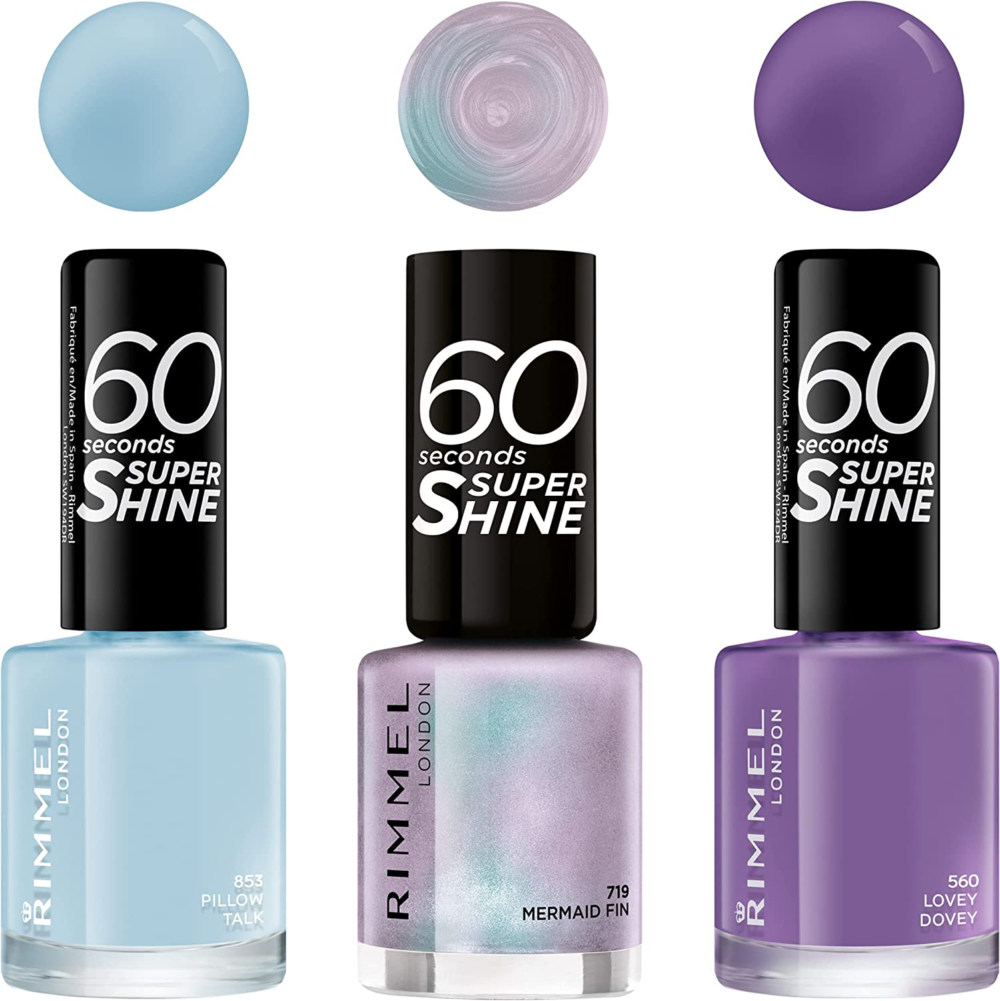 60 seconds super shine, 8ml, mermaid fin