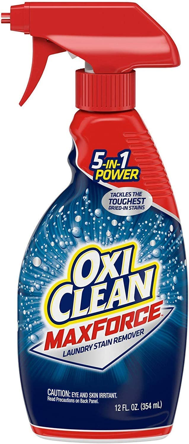 oxi clean max force laundry stain remover 12oz. 354ml.