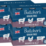 wet dog food tin cans grain free recipes in jelly 9.6kg (24 x 400g)