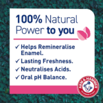 100% natural baking soda gum protection toothpaste, 75ml