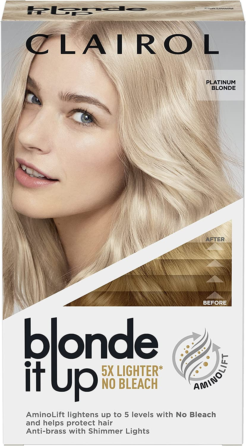 blonde it up, permanent high lift no bleach, platinum blonde