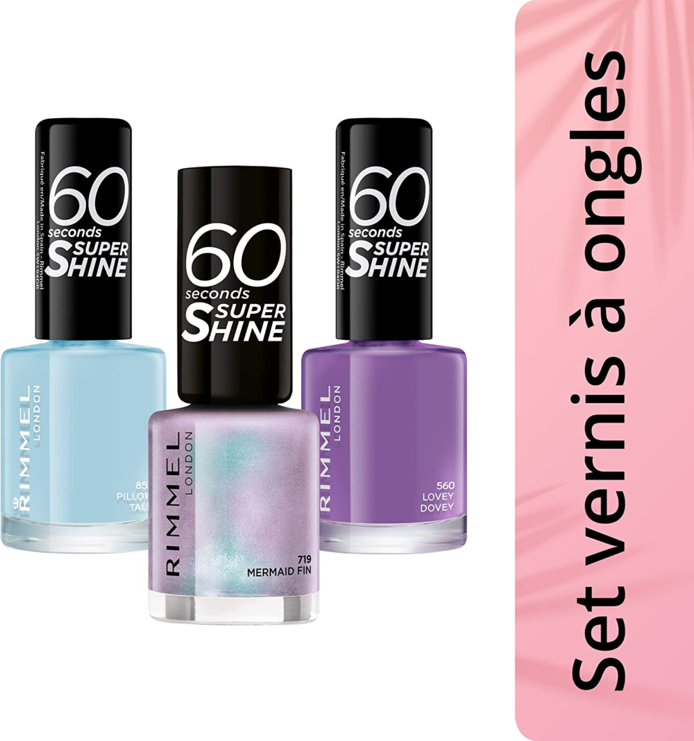 60 seconds super shine, 8ml, mermaid fin