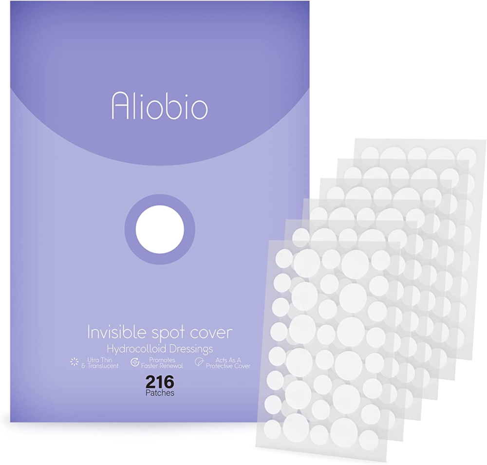 acne patches hydrocolloid patches pimple patches spot patches invisible acne stickers (6 sheet/216 patches)