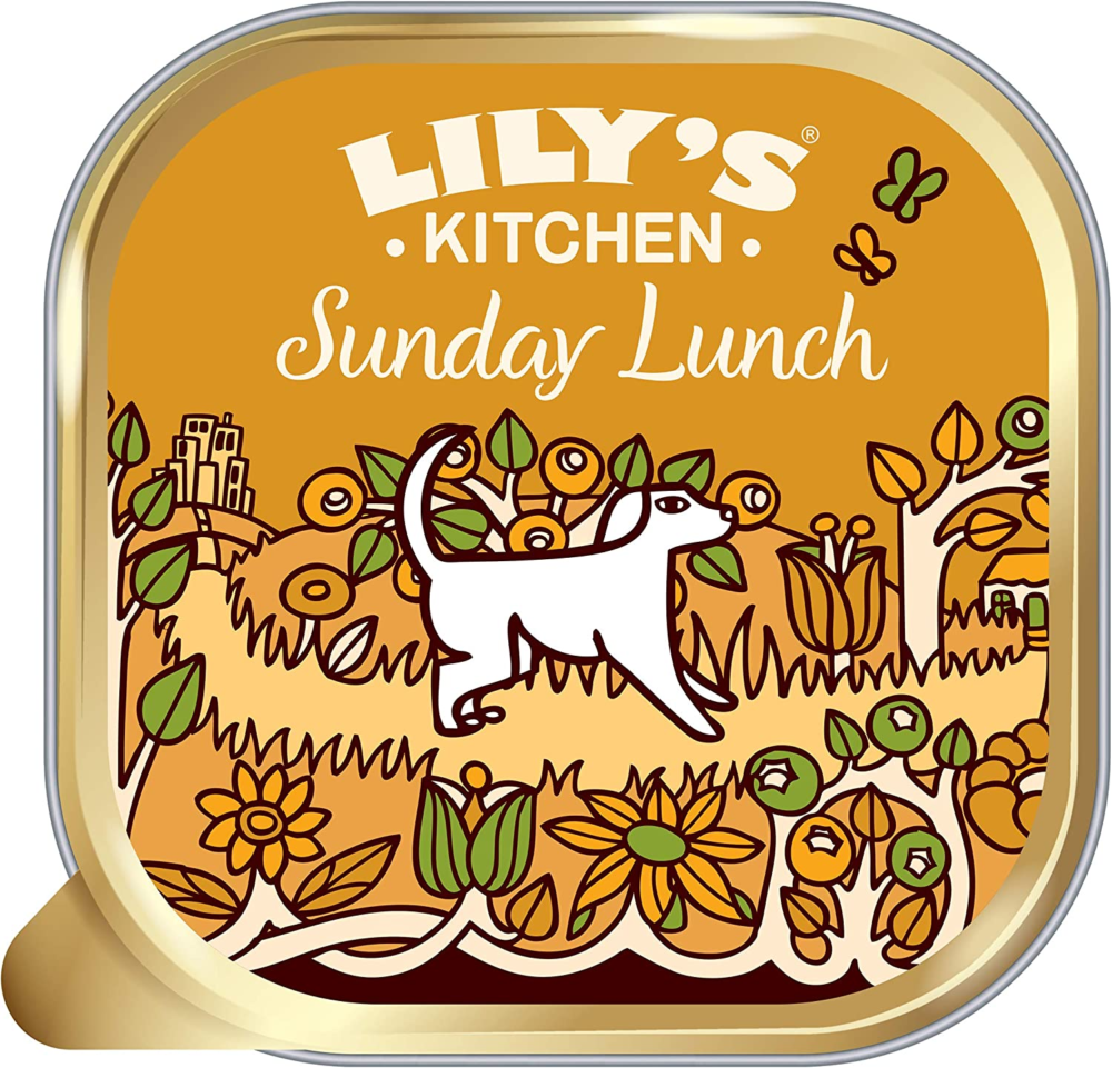 adult sunday lunch wet dog food (10 x 150 g)