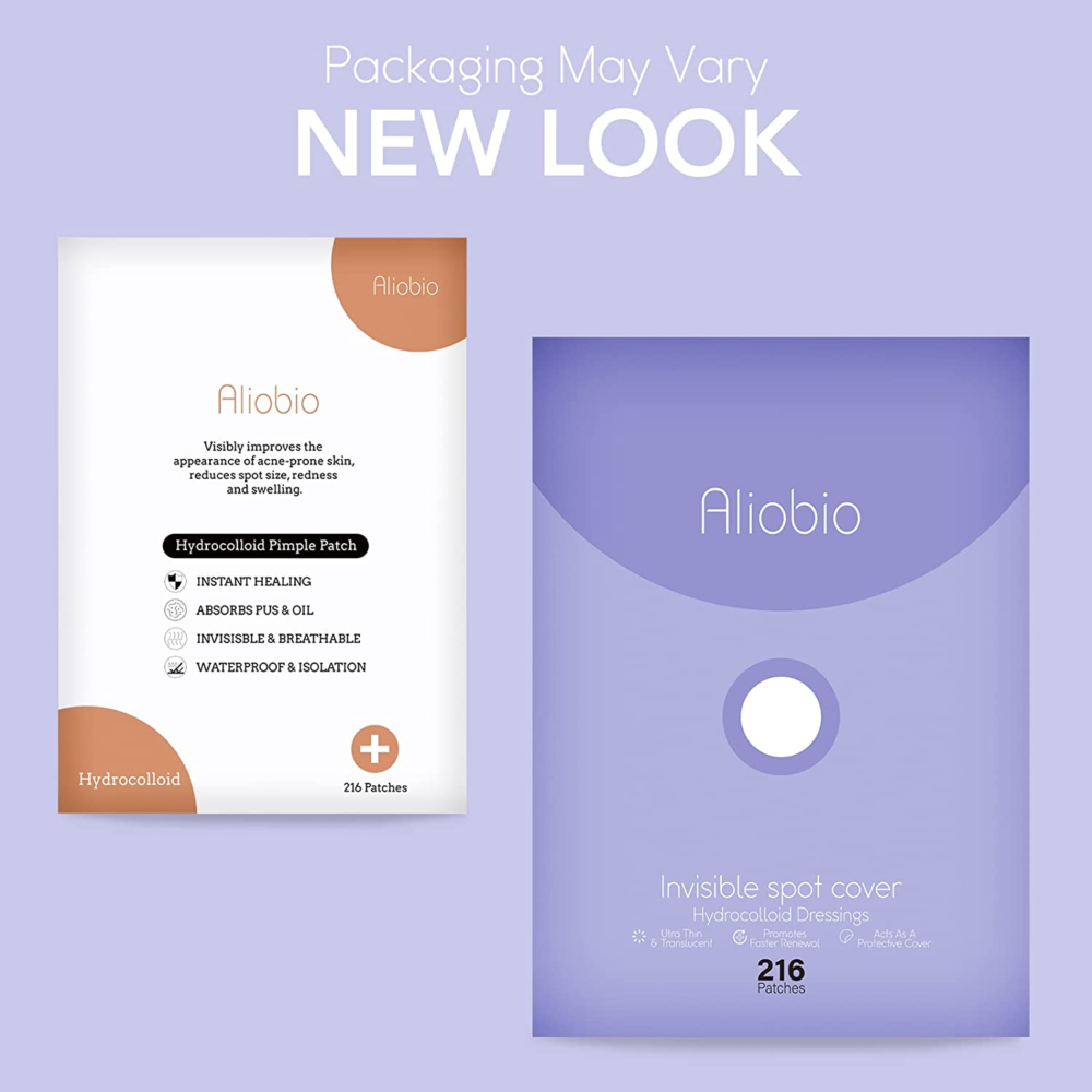 acne patches hydrocolloid patches pimple patches spot patches invisible acne stickers (6 sheet/216 patches)