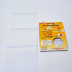 extra soft cotton iron on repair patch 40cm x 12cm white, 40 x 12 cm