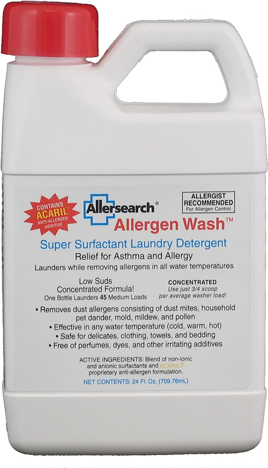 allergen wash laundry detergent