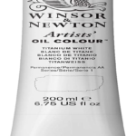 winsor and newton 200ml artists oil color titanium white